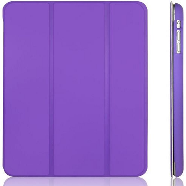 iPad Mini 4 Case Ultra Slim Purple Cover with Auto Sleep Wake Feature