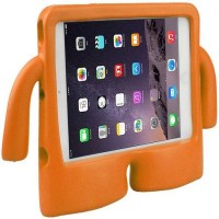 Kids Safety Shockproof Handle Friendly Thick Foam Stand Protective Stand Case Cover for Apple iPad Mini Orange