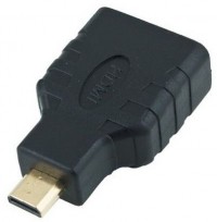 HDMI Female to Micro HDMI Type D Male Adapter F/M Converter Connector HD TV Camera