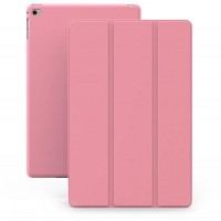 Smart Cover With Magnetic Auto Sleep/Wake Function PU Leather Shockproof Silicon Soft TPU Folio Case For Apple iPad Air Air 5 in Pink