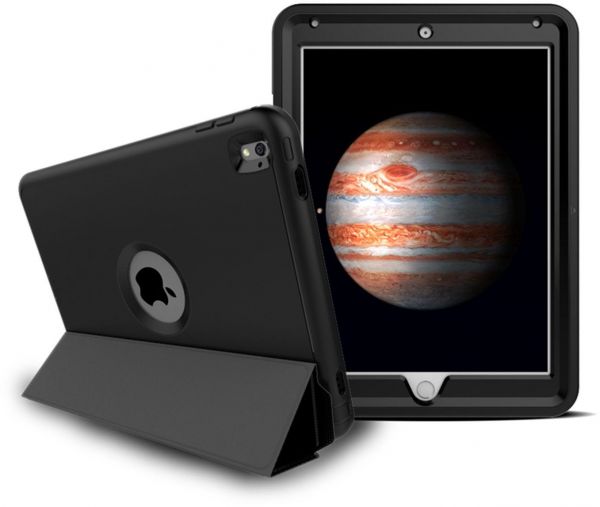 Case Cover Magnetic Folio Back For Apple iPad 234 (Black)